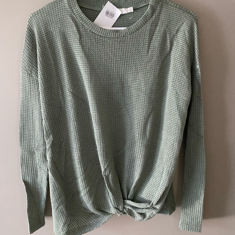 Green sweater